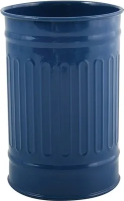 Produktbild von Zahnputzbecher Metal Habana Bleu Fonce