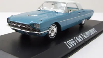 Produktbild von FORD Thunderbird Coupé 1966 blau aus dem Film Thelma & Louise 1991., GREEN86619, Maßstab1/43, GREENLIGHT