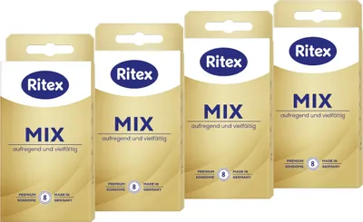 Produktbild von 32x Ritex Mix Kondome - verschiedene Sorten & Größen
