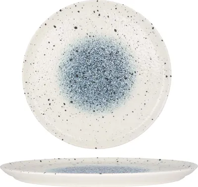 Produktbild von Rinart Pizza Teller - Splash - Porzellan - 32 cm