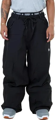 Produktbild von Snowboardhose Spothunterph Schwarz S Loose Fit 15K Wassersäule 10K Atmungsaktivität, Powder Schneefang