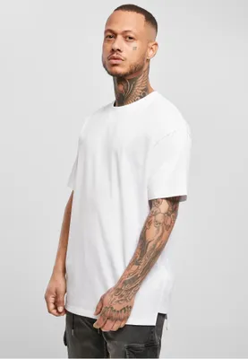Zdjęcie produktu dla T-shirt męski Urban Classics Triangle Tee biały - S
