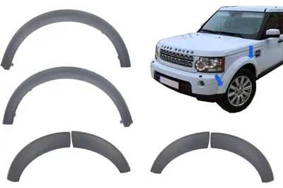 Produktbild von Erweiterung Radhäuser Zierleisten Radlaufverbreiterung für Discovery IV 09-16.