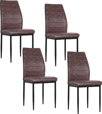 Produktbild von Esszimmerstuhl Madison Antikbraun 4er-Set