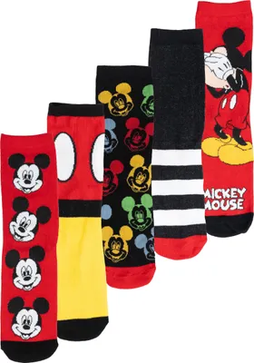 Produktbild von Disney Mickey Mouse Socken für Herren - Männer Sneaker Strümpfe 40-45 (5er Pack), Größe:40-45