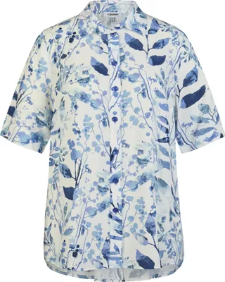 Produktbild von KjBRAND Da.-Bluse BLOUSE 507 mittelblau m 50