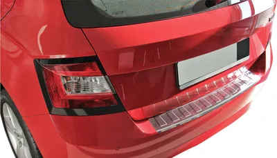 Produktbild von LADEKANTENSCHUTZ Edelstahl V2A Schutz für Skoda Fabia III Schrägheck NJ ab 2014-