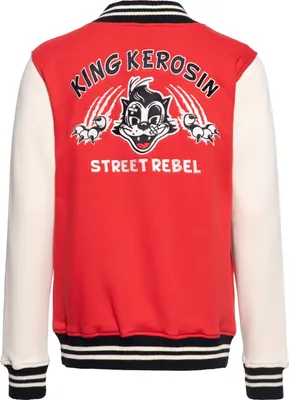 Produktbild von King Kerosin College Jacke - Rebel Rot S