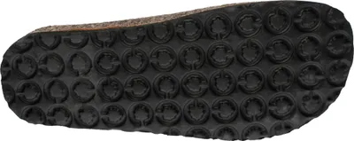 Produktbild von Fischer Herren Hausschuh Filz Pantoffel Leder Fußbett Helge 0924, Größe:41 EU, Farbe:Braun