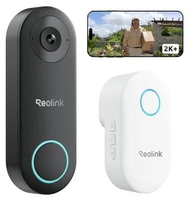 Obrázek produktu pro Videozvonek Reolink 2K+ s Wi-Fi a kamerou, s nočním viděním
