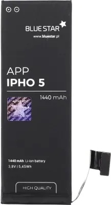 Produktbild von Bluestar Akku Ersatz kompatibel mit iPhone 5 1440 mAh Austausch Batterie Handy Accu APN 616-0613