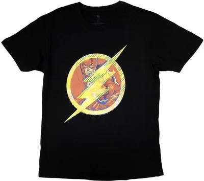Produktbild von The Flash - T-Shirt für Herren/Damen Uni RO11149 (XXL) (Schwarz)