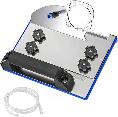 Produktbild von Tegelabkantwerkzeug 45 Grad, Edelstahl, passend für 100 mm Winkelschleifer, für keramische Fliesen