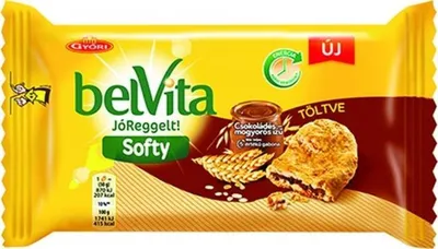 Obrázek produktu pro Sušenky "SOFT BAKES", s kakaovou náplní s lískovooříškovou příchutí, 50 g, BELVITA 4050934