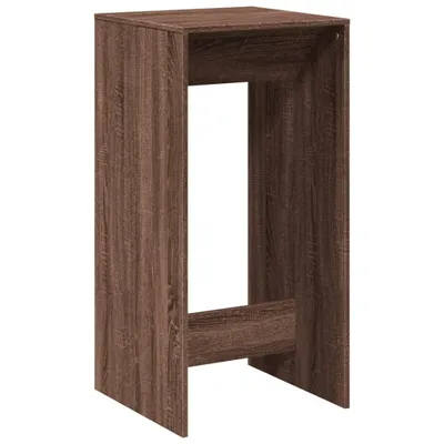 Produktbild von "2026 MODERNE"Bartisch/Esszimmertisch - Küchentisch 2 Per - Modernes Design - Braun Eichen-Optik 51x50x103,5 cm Holzwerkstoff - Esstische CC6566025