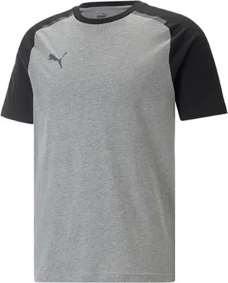 Produktbild von PUMA teamCUP Casuals Tee MEDIUM GRAY HEATHER L