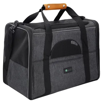 Obrázek produktu pro Peti-to-Travel přenosná taška pro psy a kočky Dark Grey
