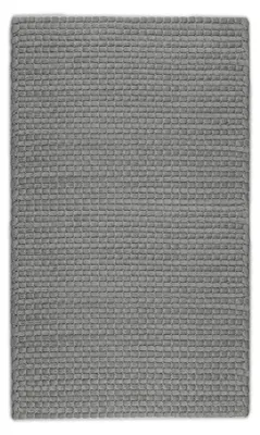 Produktbild von Heckettlane Badematte - 60% Polyester 40% Baumwolle - Bidetmatte Vellutato 60x100 cm in Light Grey