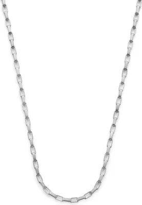 Produktbild von Frank 1967 7FN-0079 Gliederkette - Silber - Edelstahl - 50 cm - Herrenschmuck - Geschenk für Männer