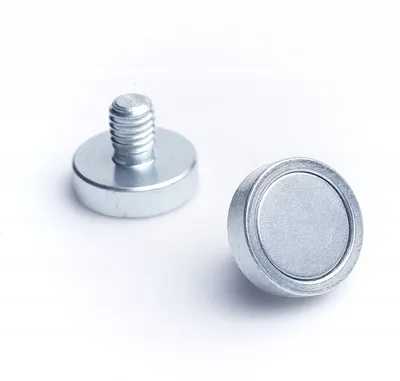 Zdjęcie produktu dla Neodymowy Uchwyt Magnetyczny 16x17 gwint zewnętrzny M6 1 sztuka
