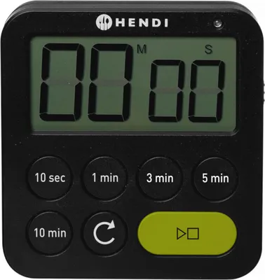Produktbild von HENDI Timer, Schwarz, 82x20x(H)88mm