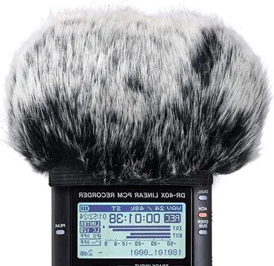 Image de Pare-brise pour enregistrements, isolation acoustique et protection pour DR40X, étui de protection pour microphone