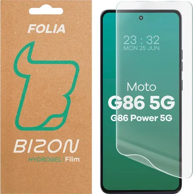 Produktbild von Hydrogel Folie für den Bildschirm für Motorola Moto G86 5G / G86 Power 5G, Bizon Glass Hydrogel Front, 1 Stück