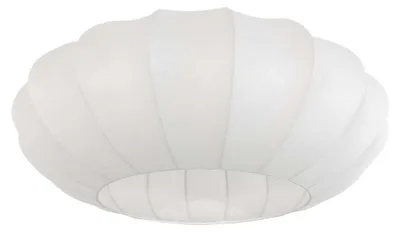 Produktbild von Lampenschirm - weiß - Lampenkappen - textil - Ø 60cm - E27 - K10942S - Steinhauer