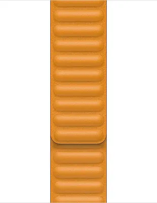Produktbild von Apple Leather Link Apple Watch S/M 38mm / 40mm / 41mm California Poppy