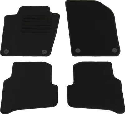 Produktbild von Fußmatten-Set für Skoda Fabia 3 NJ Facelift, 09/2018-08/2021, 4-teilig, Schwarz