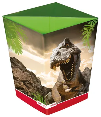 Zdjęcie produktu dla Roth 89231 Kosz na śmieci Tyranozaur 10 L oddzielne komory na odpady(S)