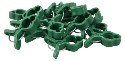 Productafbeelding van Plantenclips mini - Groen - 15 stuks