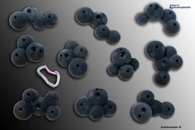Produktbild von Move-it-Climbingholds - Bubblemaker M (Klettergriffe-Set), Farbe:gelb
