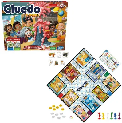 Produktbild von Hasbro Cluedo Junior Brettspiel