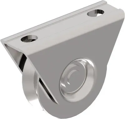 Immagine prodotto di Forello scorrevole in metallo - 60 mm - Argento - Zincato