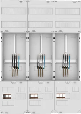 Produktbild von EATON Zählerfeld 3-feldrig ZSD-Z37A1333 260412