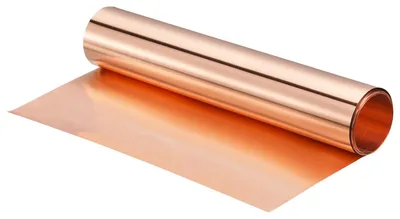 Kupferblech-Rolle 3500x300x0,06 mm, 99,9% rein