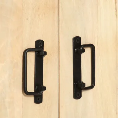 Immagine prodotto di Libreria 4 livelli 80x30x180 cm in legno massiccio di mango