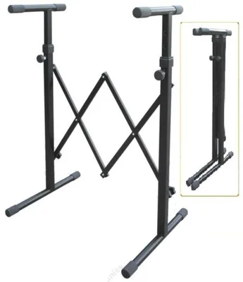 Produktbild von admira KS037 Keyboardständer – X‑Ständer klappbar, 78–92 cm, Metall