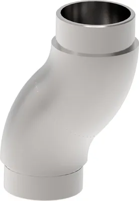Produktbild von SELLON24 Rohrverbinder flexibel Edelstahl V2A Gelenkfitting 42,4 Gelenkbogen Rundbogen  0791