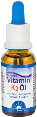 Immagine prodotto di Olio di vitamina K2 Vit.K come Mk7 Dr.Jacob's Tro.z.Einn. 20 ml