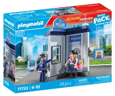 Produktbild von PLAYMOBIL 71733, Polizei, 4 Jahr(e), Mehrfarbig, Kunststoff