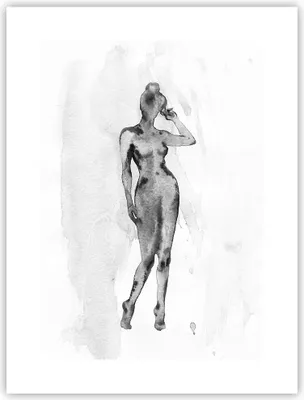 Produktbild von Poster - Poster ohne Rahmen - Nacktheit Frau Körper - 30x40 cm - Wand Bild - Wanddeko - Wandbilder - Kunstposter - Wandposter - Bilder - Kunstdruck - Wanddekoration - Wandbild - P2XPA30x40-5075