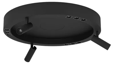 Immagine prodotto di Lampada a soffitto LED nera Bruscoli, diametro 60 cm