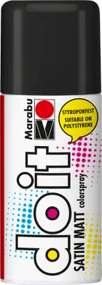 Produktbild von Marabu do it, Schwarz, Sprühfarbe, Flüssigkeit, 150 ml, 1 Stück(e)