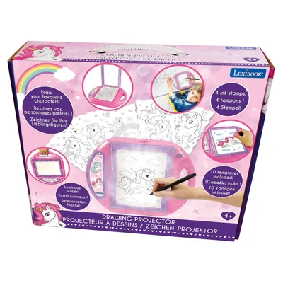 Obrázok produktu pre Magnetická kniha Plansa desen Unicorn , Lexibook, formát A5, Roz