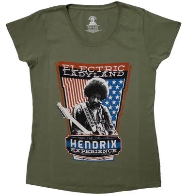 Productafbeelding van Jimi Hendrix, Top Electric Ladyland L, Groen