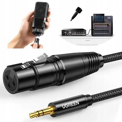 Produktbild von Ugreen Audiokabel XLR auf Klinke 3,5mm Mikrofon 2m