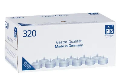 Zdjęcie produktu dla Podgrzewacze do herbaty Gastro Premium 320 sztuk