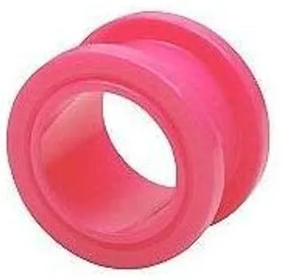 Produktbild von Ohr Flesh Acryl Tunnel Piercing Screw On Pink - 10mm